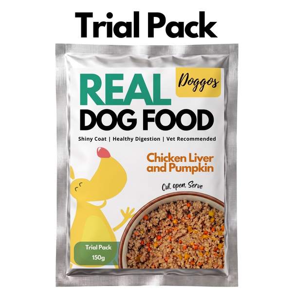 Doggos Chicken and Pumpkin Real Fresh Dog Wet Food (150g)