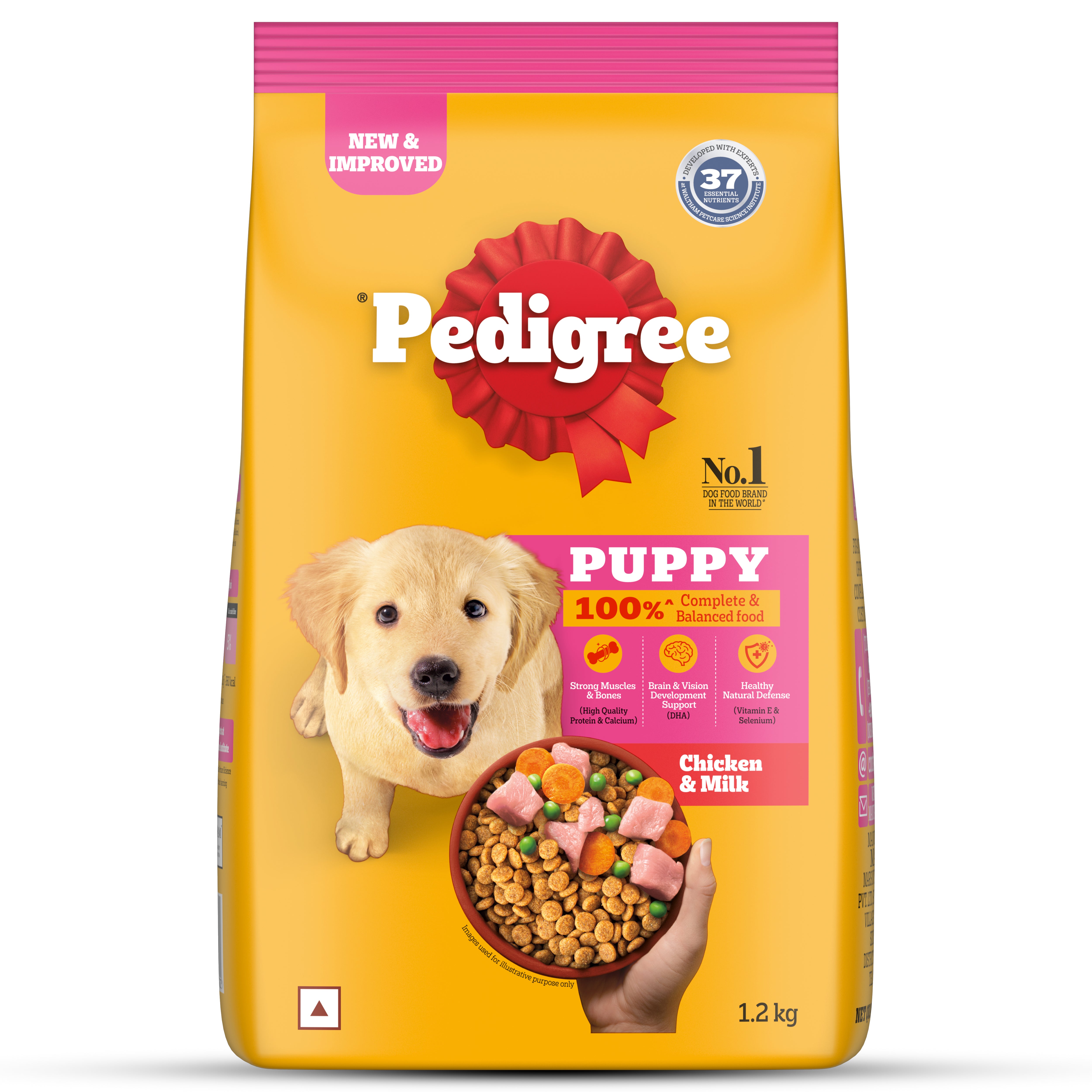 Pedigree Chicken and Milk Puppy Dog Dry Food