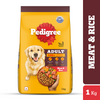 Pedigree Meat & Rice Adult Dog Dry Food Dogs- Dry Food Pedigree 1kg