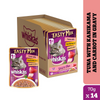 Whiskas Tuna with Kanikama And Carrot in Gravy Tasty Mix Adult Cat Wet Food Cats-Wet Food Whiskas 14x70g