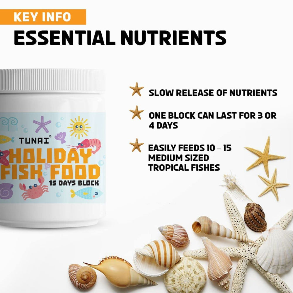 Tunai Holiday All Life Stages Fish Food Fish Tunai