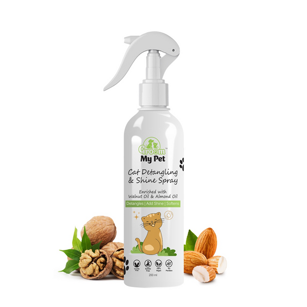 Groom My Pet Detangling and Shine Spray for Cats