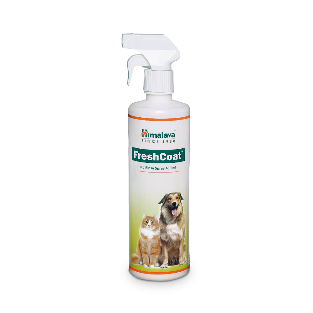Himalaya Fresh Coat No Rinse Spray & Furlicks Gut Health Supplement Dog & Cat Combo Exclusive Combo Exclusive Combo