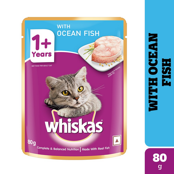 Whiskas Ocean Fish Adult Cat Wet Food
