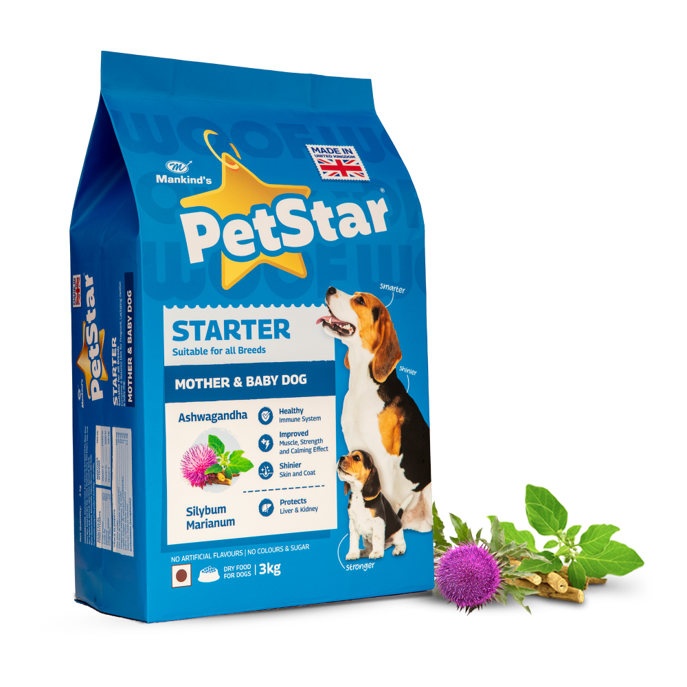 Mankind Petstar Starter Mother & Baby Dog Dry Food