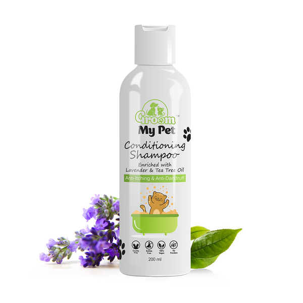 Groom My Pet Anti Itch & Dandruff Conditioning Shampoo for Cats