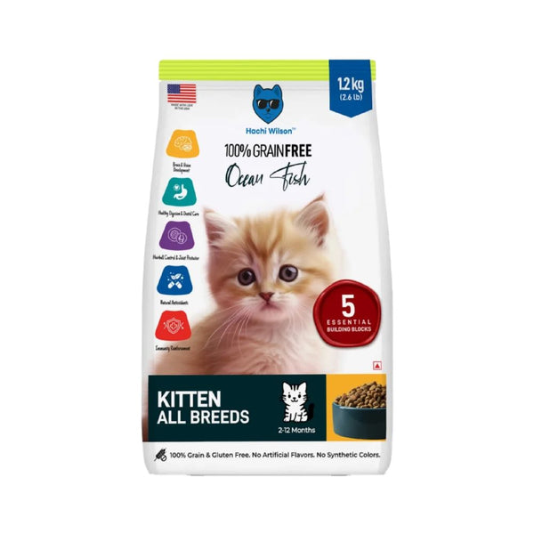Hachi Wilson Premium Ocean Fish Kitten Dry Food