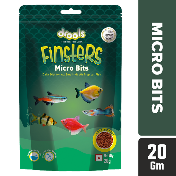 Drools Finsters Micro Bits Fish Food