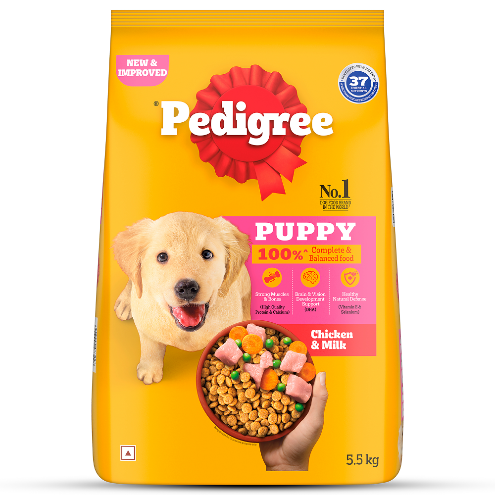 Pedigree Chicken and Milk Puppy Dog Dry Food