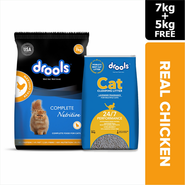 Drools Real Chicken Adult Cat Dry Food