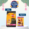 Pedigree PRO Expert Nutrition for Large Breed Puppy (3 to 18 Months) Dog Dry Food Dogs- Dry Food Pedigree PRO 20kg+70g (Treat Free)