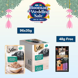 Sheba Fish with Dry Bonito Flake Premium Cat Wet Food