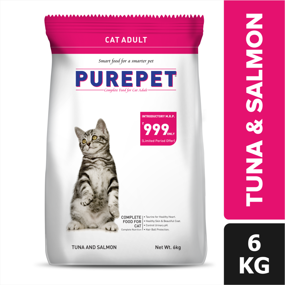 Purepet Tuna and Salmon Adult Cat Dry Food Cats- Dry food Purepet