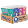 Smylo Adult Variety Combo, Tuna, Chicken & Mackerel, Fresh & No-Preservative Wet Cat Food Cats-Wet Food Smylo 32x70g