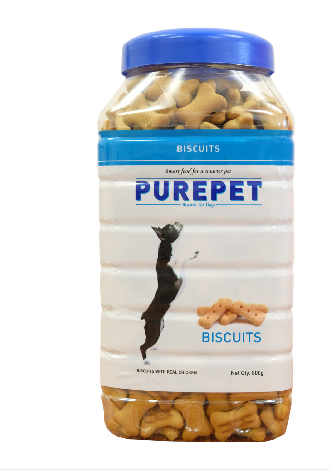 Purepet Milk Flavour Real Chicken Biscuit Dog Treats Dog Treats + Others Purepet
