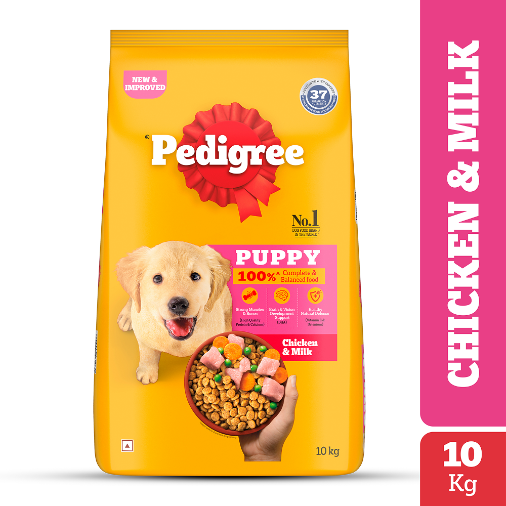 Pedigree Chicken and Milk Puppy Dry Food Dogs- Dry Food Pedigree 10kg