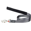Red Dingo Lead Adjustable Classic Leash For Dogs (Cool Grey) Dogs-Collar, Leashes, harnesses Red Dingo Dropship M
