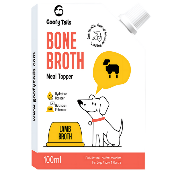 Goofy Tails Lamb Bone Broth for Dogs