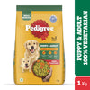 Pedigree 100% Vegetarian Puppy and Adult Veg Dog Dry Food Dogs- Dry Food Pedigree 1kg