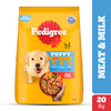 Pedigree Meat & Milk Puppy Dry Food Dogs- Dry Food Pedigree 20kg