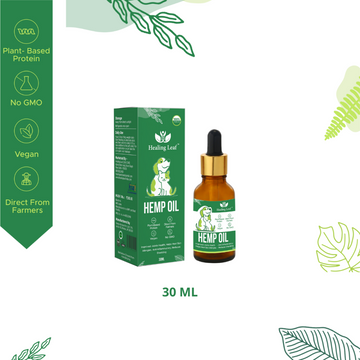 Healing Leaf Hemp Oil for Dogs and Cats