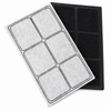 PetSafe Drinkwell Premium Replacement Charcoal Filters 3 Pack for Pet Fountain for Dogs and Cats Both-Bowls & Feeders Petsafe Dropship