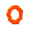 Kibbo Non Toxic Knotted Rubber Ring Chew Toy for Dogs and Cat (Orange) Both-Toys Kibbo 14cm
