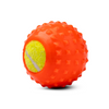 Kibbo Non Toxic Tennis Rubber Ball Chew Toy for Dogs and Cat (Orange) Both-Toys Kibbo 6cm