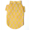 Pets Way Sanganeri Printed Kurta for Dogs (Yellow) Dogs-Clothing & Accessories Pets Way Dropship