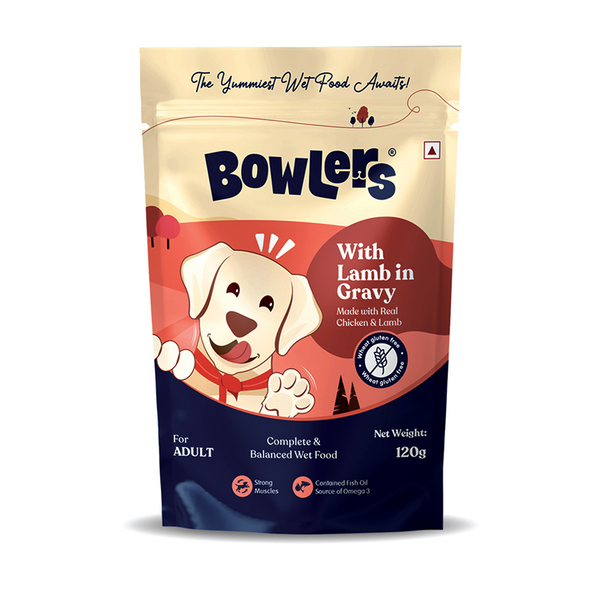 Bowlers Lamb in Gravy Adult Dog Wet Food
