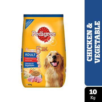 Pedigree Chicken and Vegetables Adult Dog Dry Food