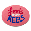 Doodlebawa Feels Over Reels Premium Wool Rug Pet Parent-Home & Garden EverythingBoho Dropship 3x3 Feet