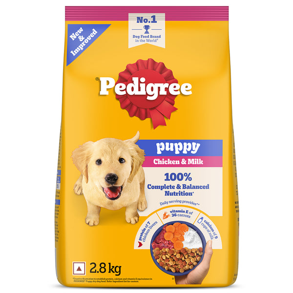 Pedigree Chicken and Milk Puppy Dog Dry Food