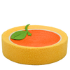 FurryLiving Orange Bed & Scratcher Mat for Cats (Orange) Cats-Bedding, Mats & Travel Supplies FurryLiving Dropship 59x39.5x8cm