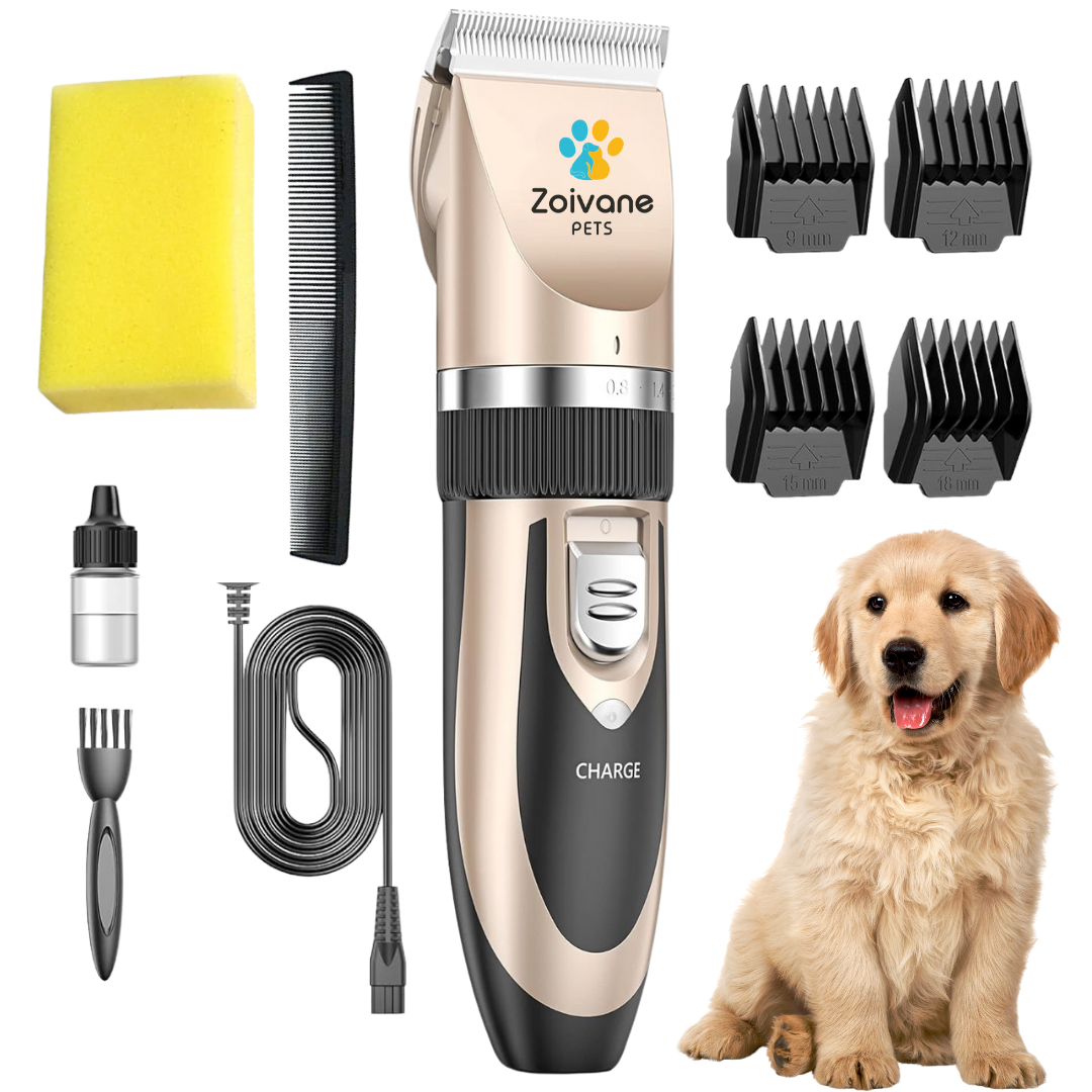 Zoivane Trimmer for Dogs (Brown) Dogs-Grooming Supplies Zoivane 55db
