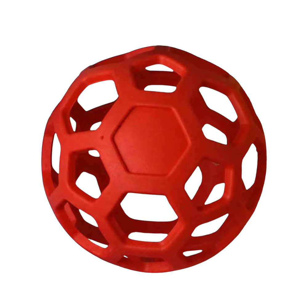 Talking Dog Pop Hollow Elastic Interactive Busy Ball Toy for Dogs (Red) Dogs-Toys Talking Dog Club Dropship 20cm