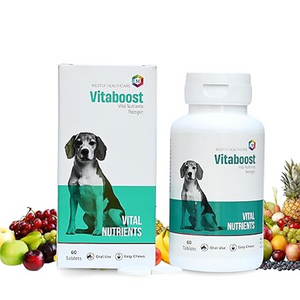 Medfly Healthcare Vitaboost for Dogs and Cats (Pack of 60 Tablets)