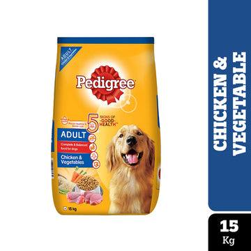 Pedigree Chicken and Vegetables Adult Dog Dry Food