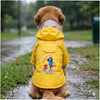 Pets Way Mistiq Yellow Monsoon Fun Raincoat for Dogs Dogs-Clothing & Accessories Pets Way Dropship XS