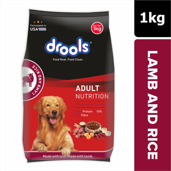 Drools Lamb and Rice Adult Dog Dry Food