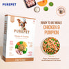 Purepet Pack of 7 Mutton, Chicken, Vegetable & Pumpkin Biryani Fresh Food for Dogs Dogs-Fresh Food Purepet