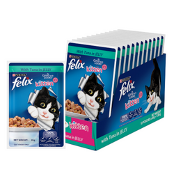 Purina Felix Tuna with Jelly Complete and Balanced Kitten Wet Food