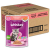 Whiskas Junior Salmon in Jelly Flavour Kitten (2-12 months) Cat Wet Food Cats-Wet Food Whiskas 28x80g