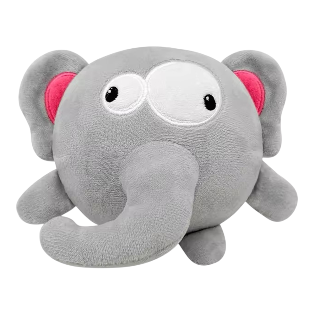 Talking Dog Club 3 in 1 Pop a Ele Bouncy Chew Toy for Dogs (Grey) Dogs-Toys Talking Dog Club Dropship 41 cm