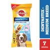 Pedigree Dentastix Oral Care for Adult (Medium Breed 10 to 25 kg) Dog Treats Rewards Dog Treats + Others Pedigree 180g