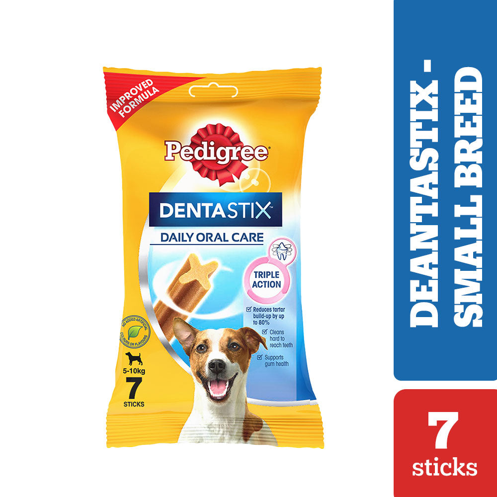 Pedigree Dentastix Oral Care for Adult (Small Breed of 5 to 10 kg) Dog Treats Dog Treats + Others Pedigree