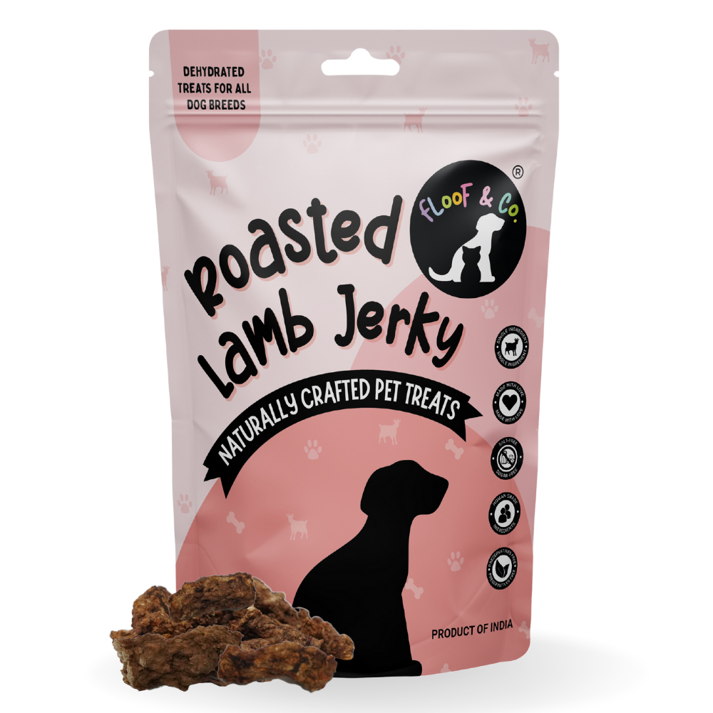 Floof & Co Slow Roasted Lamb Jerky Dog Treats Dog Treats + Others Floof & Co
