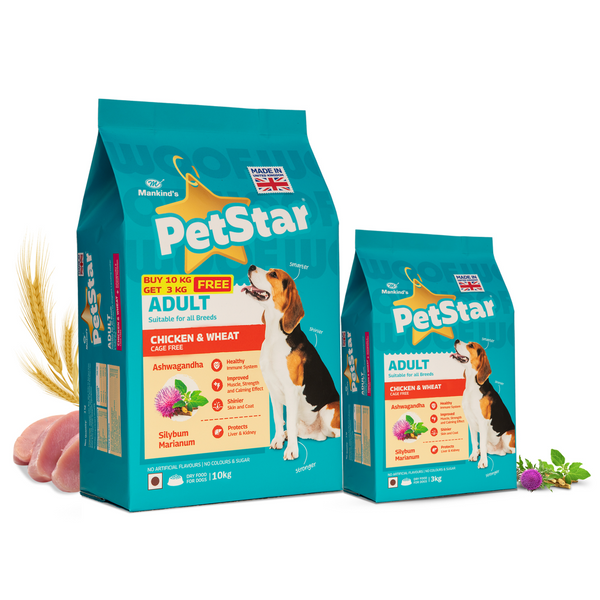 Mankind Petstar Chicken and Wheat Adult Dog Dry Food