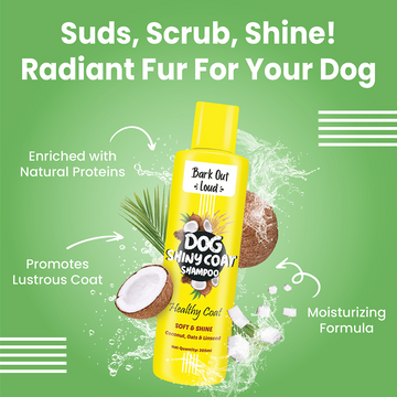 Bark Out Loud Healthy Shiny Coat Shampoo for Dogs