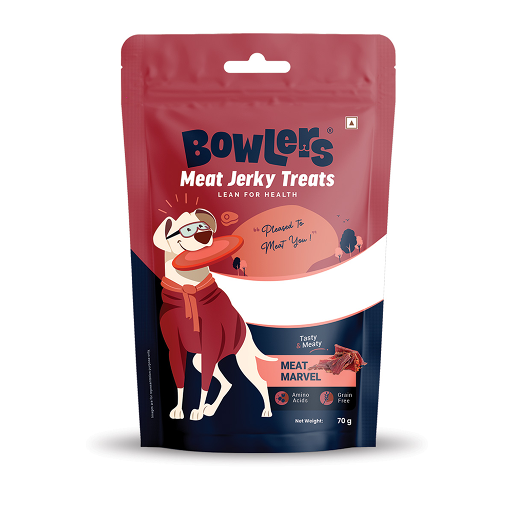 Bowlers Meat Jerky Dog Treats Sample Bowlers 70g